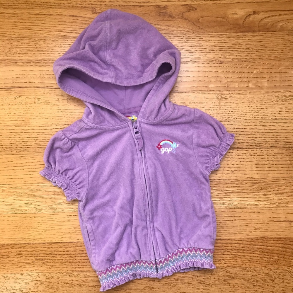 Gap Terry Hooded Jacket - 3T